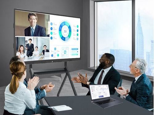 Latest company case about Government Easy Video Call Internal Meeting Office Interactive Panel