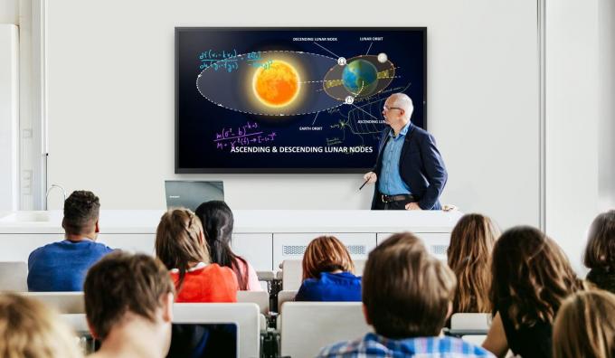130 Inch Interactive Whiteboard Smart Digital WhiteBoard Optional I3/I5 ...