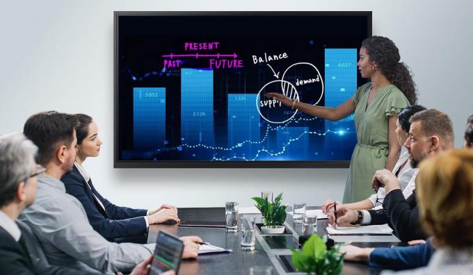 130 Inch Interactive Whiteboard Smart Digital WhiteBoard Optional I3/I5 ...
