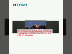 65 Inch Streamline Collaboration with Digital Smart Whiteboard Multi-User Support and USB2.0/3.0 Interface