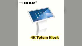4K Digital Totem Kiosk 32-75 Inch BOE Touch