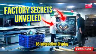 Inside the AI Smartboard Factory | See the Assembly Line and Secret Components of Interactive Displa