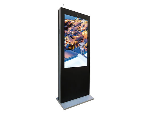 Quality  Weatherproof Outdoor Digital Signage with 2000-3000cd/m2 Brightness and Multi-language Support factory