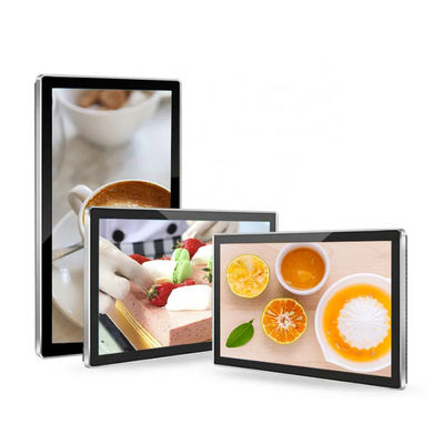 21.5 Inch Wall Mounted Digital Signage Elevator Advertising 300 Nits