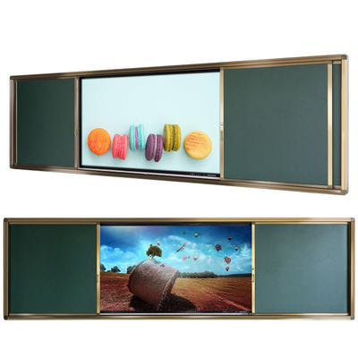 86 Inch Push Pull Digital Chalk Board Smart Magnetic For Education Training