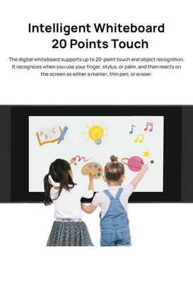 Interactive Smart Digital Blackboard IFP 86 Inch Screen Touch Blackboard