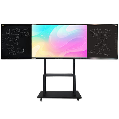 75 Inch LED Smart Blackboard For Teaching School Interactive 350 Cd/㎡