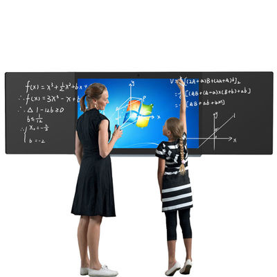 86 Inch Interactive Smart Black Board LED Digital Chalk Board For Classroom