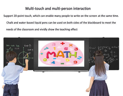4k Smart Digital Blackboard Touch Screen With Wireless Projection 75inch
