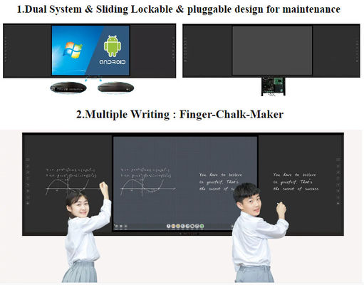 75 Inch Interactive Smart Digital Blackboard For School Teaching