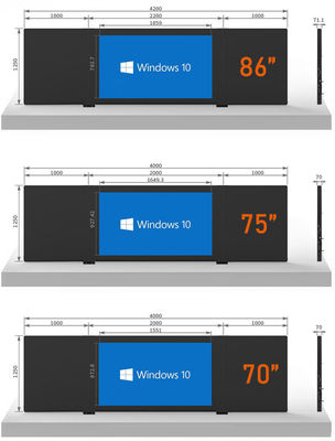86 Inch 4K Smart Nano Blackboard Touch Screen For Schools And Institutions