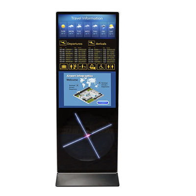 43 Inch LCD Floor Standing Digital Signage For Shopping Mall Exhibition