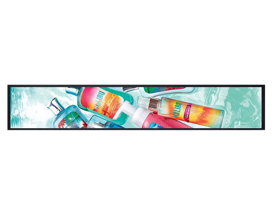 Advertising Bar Type Digital Signage Stretched LCD Screen With Android Control System