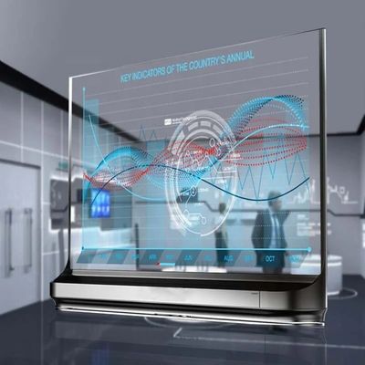 Fast Response OLED Transparent Display Screen Multifunctional OEM ODM