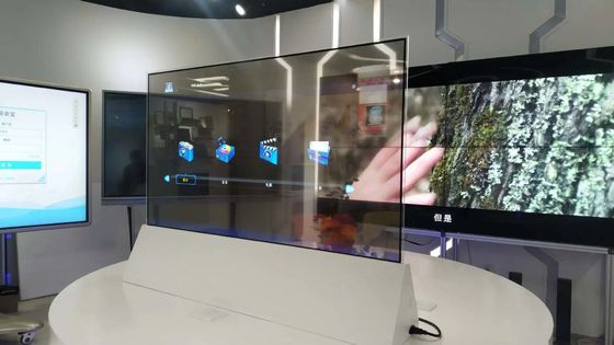Advertising Transparent OLED Screen Intelligent Desktop Type 