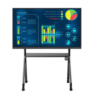 4K Interactive Touch Screen Whiteboard Multi Touch Interactive Whiteboard 55 Inches