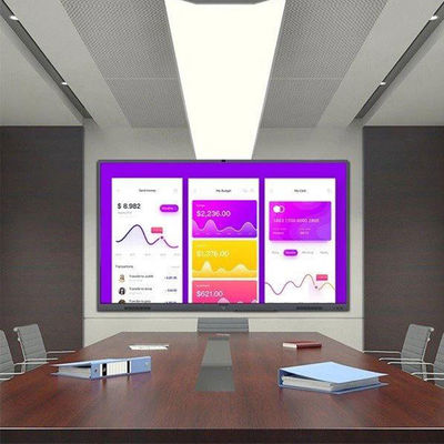98 Inch Interactive Touch Screen Multi Function White Version