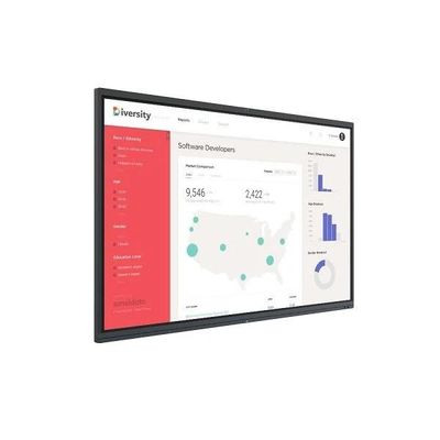 4K Electronic Interactive Touch Screen Whiteboard For Education Training Office