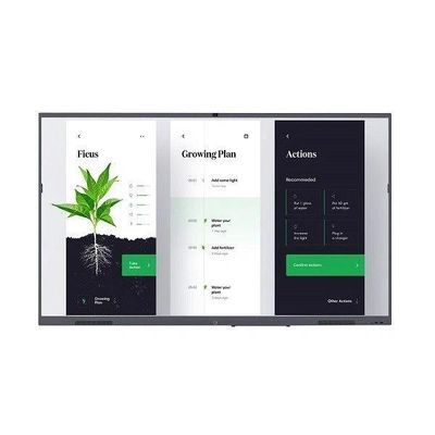 4K Electronic Interactive Touch Screen Whiteboard For Education Training Office