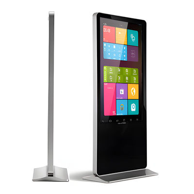 Indoor Floor Standing Digital Display With 8GB 16GB Storage Capacity