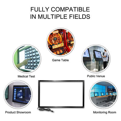 Professional Infrared Touch Screen DC 5V Ir Touch Panel 8ms Response