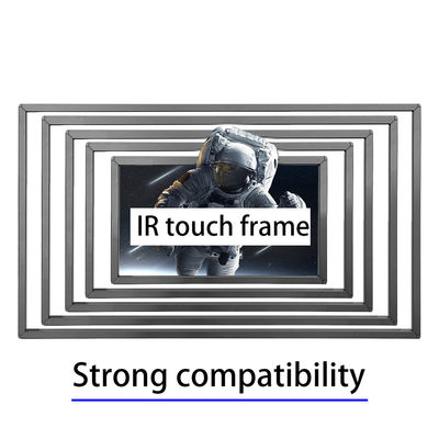 seamless multi touch Ir Frame Touch Screen With 8 Ms Response Time