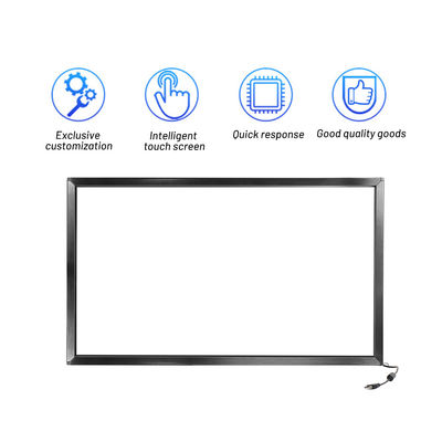 seamless multi touch Ir Frame Touch Screen With 8 Ms Response Time