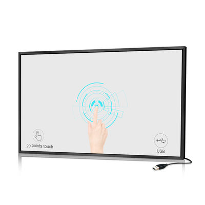 Interactive Infrared Touch Monitor Panel Multitouch Waterproof