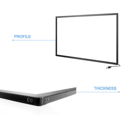 Interactive Infrared Touch Monitor Panel Multitouch Waterproof