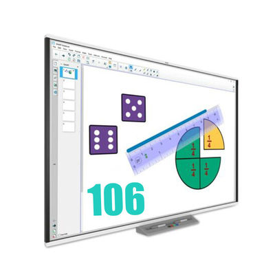 Educational Conference 106 Inch Intelligent Interactive Whiteboard