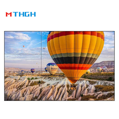 1080P High 3500:1 Contrast LCD Splicing Screen 55 Inch LCD Video Wall