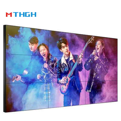 1080P High 3500:1 Contrast LCD Splicing Screen 55 Inch LCD Video Wall