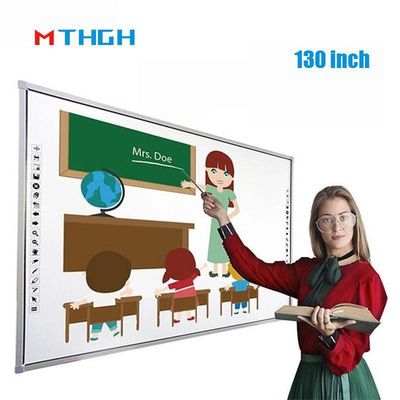 150 Inch Interactive Whiteboard 40 Point Intelligent Infrared Touch Teaching Blackboard