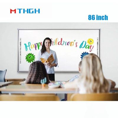86 Inch 32 Point Infrared Classroom Smart Interactive Whiteboard For School Teaching