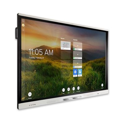 75 Inch Interactive Touch Screen Whiteboard High Contrast Ratio 5000:1 Connect Multiple Screens