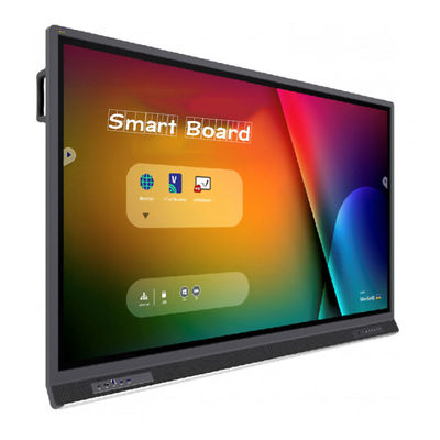 86 Inch Black Interactive Touch Screen WhiteBoard With 4G/8G Memory Optional