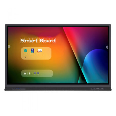 86 Inch Black Interactive Touch Screen WhiteBoard With 4G/8G Memory Optional