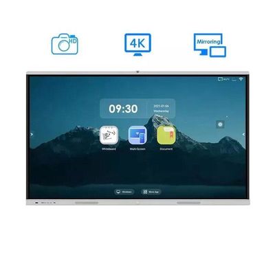 110 Inch Digital Interactive Smart Whiteboard with Windows 7/10 and 3840*2160 Resolution