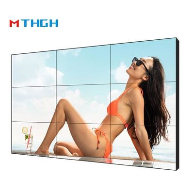 46 Inch 72% Color Gamut ADS Panel LCD Video Wall Screen With 3.5mm Seams