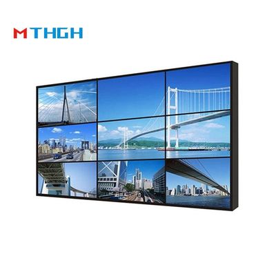 55 Inch Brightness 500cd/m2 LCD Splicing Screen 1200:1 Contrast Ratio 3.5mm Seams