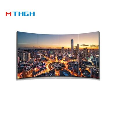 55 Inch Brightness 500cd/m2 LCD Splicing Screen 1200:1 Contrast Ratio 3.5mm Seams