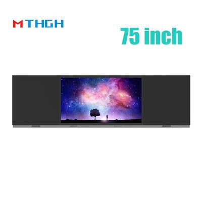 75 Inch Interactive Touch Screen Display Smart Blackboard LED Panel 500cd/M2 School Education
