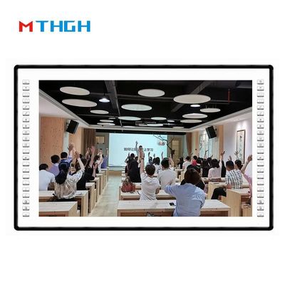 83 Inch Smart Interactive White Board With Infrared Touch Technology And Black Writing Color
