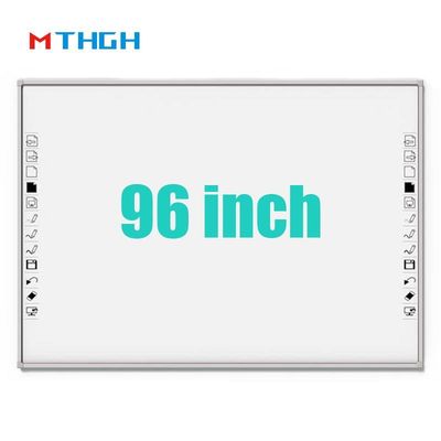 96 Inch Classroom Digital Whiteboard 10 Point Touch Smart Interactive Display