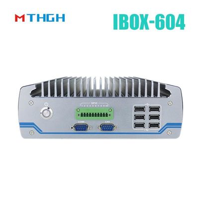 Fanless Industrial PC IBOX-604 Intel Core I5 6500T SSD HDMI Windows/Linux