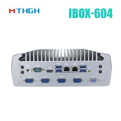 Fanless Industrial PC IBOX-604 Intel Core I5 6500T SSD HDMI Windows/Linux