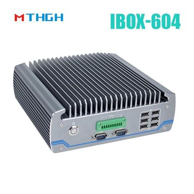 Fanless Industrial PC IBOX-604 Intel Core I5 6500T SSD HDMI Windows/Linux
