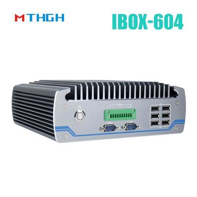 Fanless Industrial PC IBOX-604 Intel Core I5 6500T SSD HDMI Windows/Linux