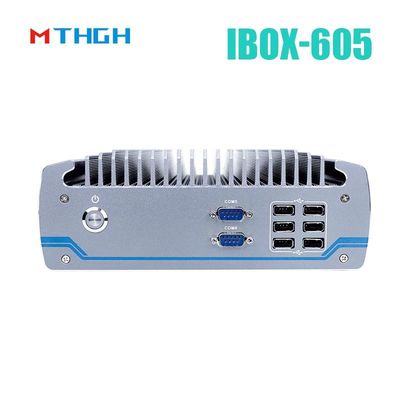 Intel Core I5-8500T Aluminum Chassis Mini PC ,Fanless Industrial PC IBOX-605