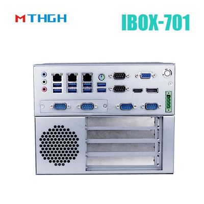 IBOX-708 SSD Intel Core I5 6500T Industrial Mini PC All Aluminum Chassis -20℃~60℃ Temp